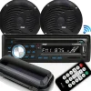 Bluetooth Marine Stereo Kit, Hands-Free, Waterproof Speakers, CD/MP3/USB/SD<Pyle Online