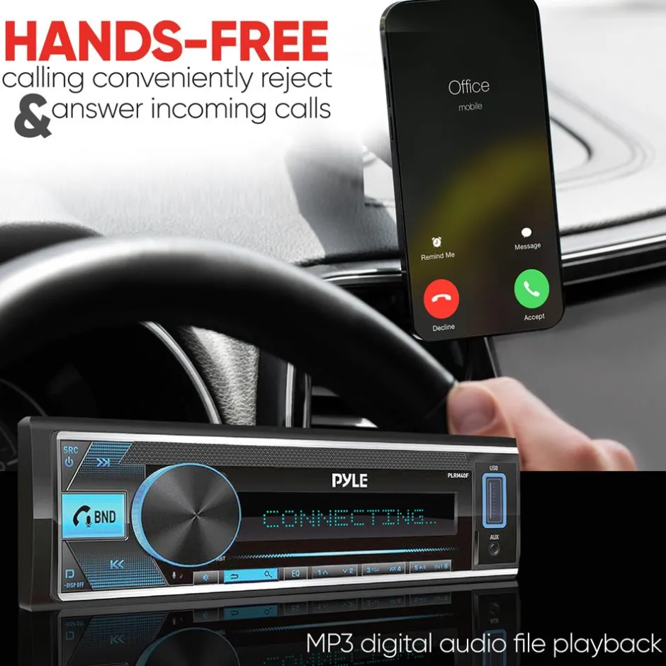 Bluetooth Mp3 Radio Receiver<Pyle New