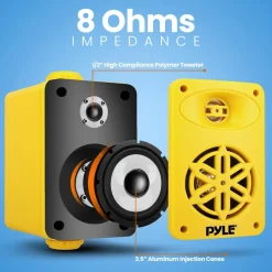 Bluetooth Waterproof Speakers 200W 3.5