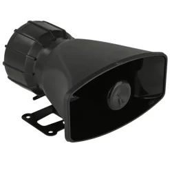 Car Siren Horn System 30W 5 Tones PA Mic Durable ABS<Pyle New