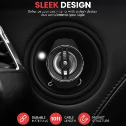 Car Stereo Speakers 120W Low Distortion Coaxial 3.5