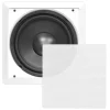 Ceiling Wall Speaker 360W 10" Subwoofer Dual Voice Coil White<Pyle Clearance