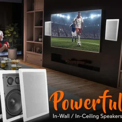 Ceiling Wall Speaker 400W Deep Bass 6.5