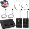 2-Ch. Desktop Wireless Microphone System<Pyle Outlet