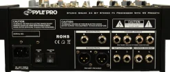 12-Ch. Stereo Mixer With Fx Processor<Pyle Clearance