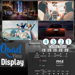 4-Ch. Video Picture Splitter<Pyle Discount