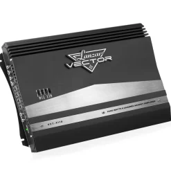 4-Channel Car Amplifier 2000W MOSFET Slim Design with Bass Boost<Lanzar