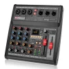 3-Channel DJ Audio Mixer - 16 DSP Effects, USB Interface, Phantom Power<Pyle Sale