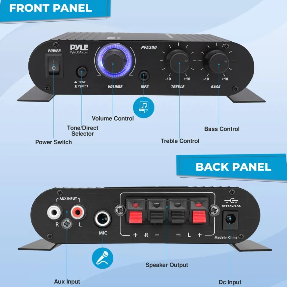 Class T Hi-Fi Stereo Amplifier<Pyle Discount