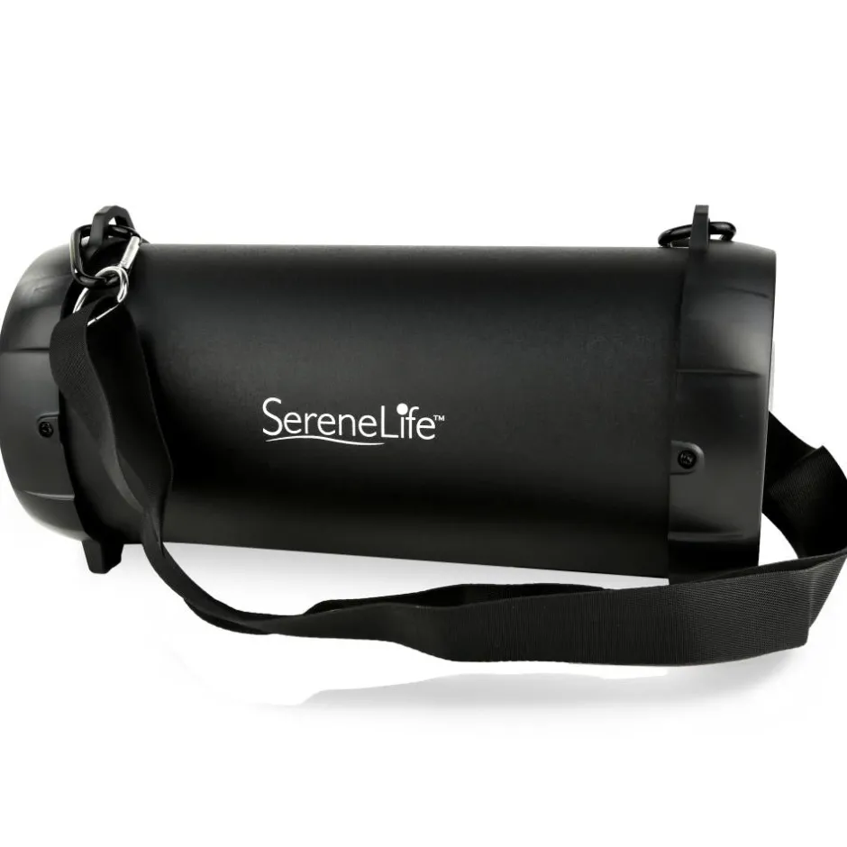 Compact & Portable Bluetooth Boombox<SereneLife Discount