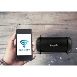 Compact & Portable Bluetooth Boombox<SereneLife Discount
