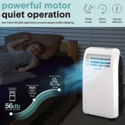 Compact & Portable Room Air Conditioner<SereneLife Clearance