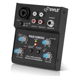 Compact Dj Mixer Pro Audio Interface<Pyle Discount