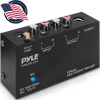Compact Phono Turntable Preamp with RCA & 1/4'' Outputs<Pyle Best