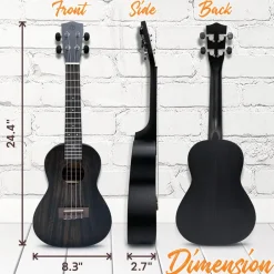 Concert Ukulele Beginner Pack<Pyle