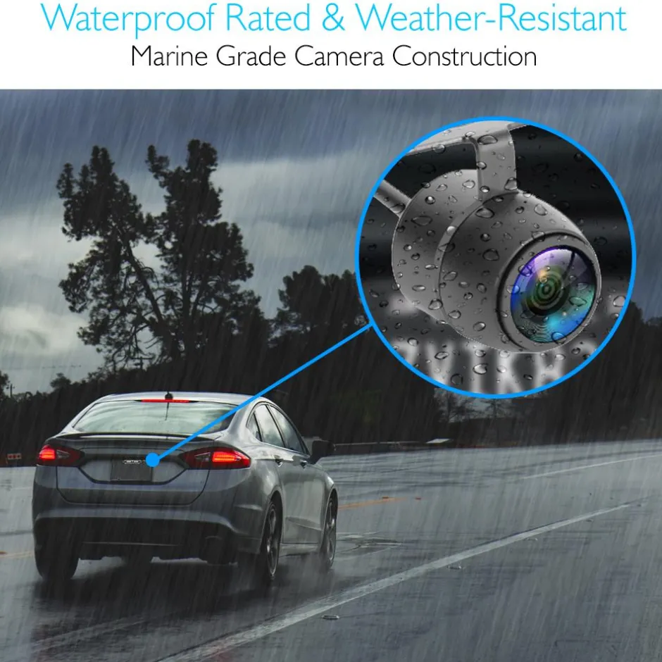 Dash Cam DVR 1080p HD Video, Night Vision, Dual Camera, 2" LCD Display<Pyle