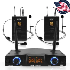 Desktop Pro Wireless Microphone System<Pyle Discount