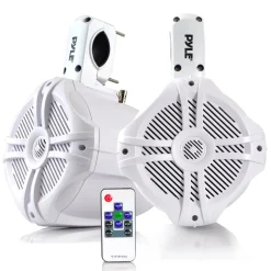 Dual 6.5'' Led Marine Wakeboard Speakers<Pyle New