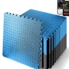 Exercise Mat 50 Pcs, Cushioned EVA Foam, Non-Skid, Easy Assembly, Blue<SQUATZ New