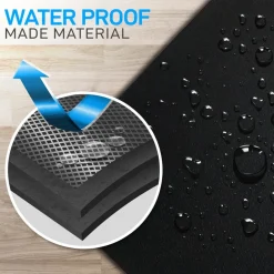Exercise Mat for Floor Protection, Non-Slip PVC Foam, 36