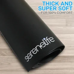 Exercise Mat for Floor Protection, Non-Slip PVC Foam, 36