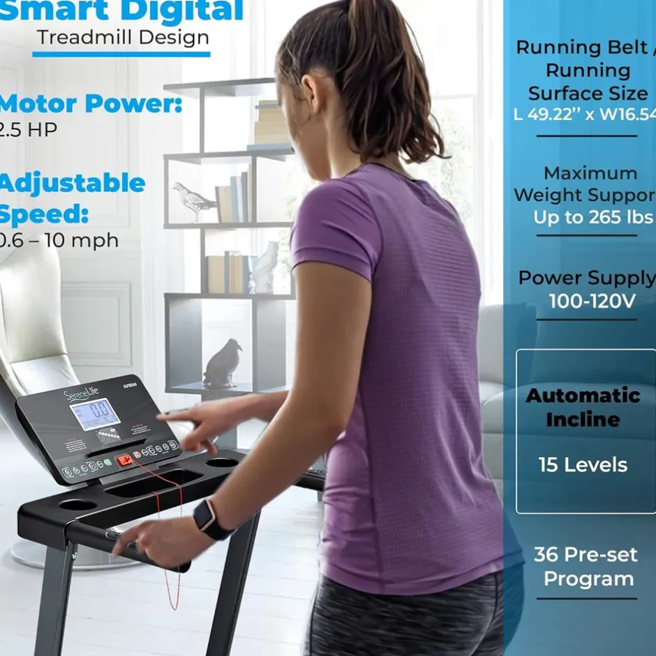 Foldable Treadmill<SereneLife Best