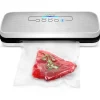 Food Vacuum Sealer - Extend Shelf Life, High Suction, Silver<NutriChef Clearance