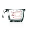 Glass Measuring Cup 250ml - Precise Pouring, Borosilicate, Clear<NutriChef New