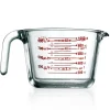 Glass Measuring Cup 1000ml Precise Pouring Borosilicate Heat-Resistant<NutriChef