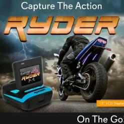 HD Action Camera 1080P Anti-Shake 16MP Waterproof Case Blue<GearPro Hot