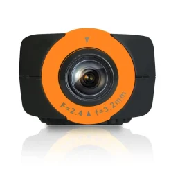 HD Action Camera 1080P GPS Waterproof 16MP Anti-Shake Orange<GearPro Discount