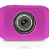 HD Sport Action Camera 720p Touch Screen Waterproof Case Pink<Pyle New