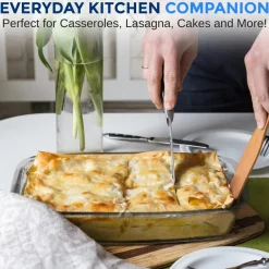 High Borosilicate Glass Bakeware Set<SereneLife Sale
