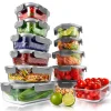 High Borosilicate Glass Food Container<NutriChef Best