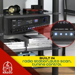 Home Audio Amplifier System 300W 4-Channel USB/AUX/MP3 Receiver<Pyle Discount