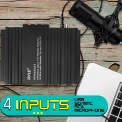 Home Audio Desktop Bluetooth Amplifier<Pyle Hot