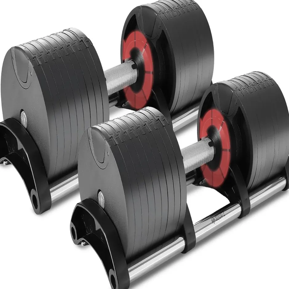 Home Fitness Adjustable Dumbbell Set Of<SQUATZ New