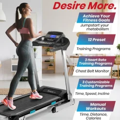 Home Gym Fitness Incline Treadmill<SereneLife Online