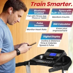 Home Gym Fitness Incline Treadmill<SereneLife Online