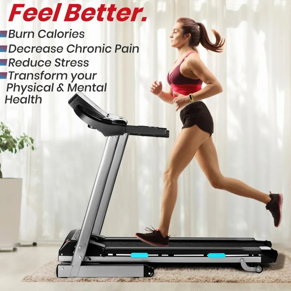 Home Gym Fitness Incline Treadmill<SereneLife Online