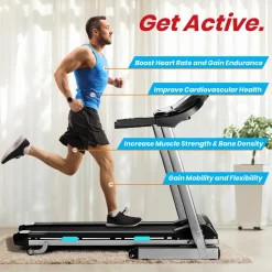 Home Gym Fitness Incline Treadmill<SereneLife Online