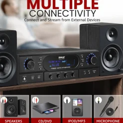 Home Theater Wireless Bt Streaming Recei<Pyle Clearance