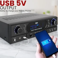 Home Theater Wireless Bt Streaming Recei<Pyle Clearance