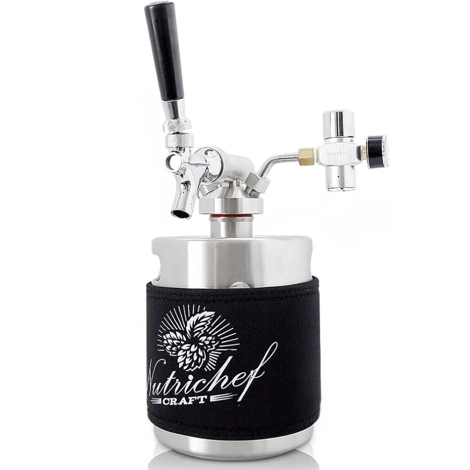 Homebrew Mini Keg System, 64 Oz.<NutriChef Outlet
