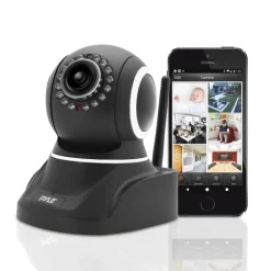 Indoor Wireless Security Camera - Remote Control, 720p HD, Night Vision<Pyle