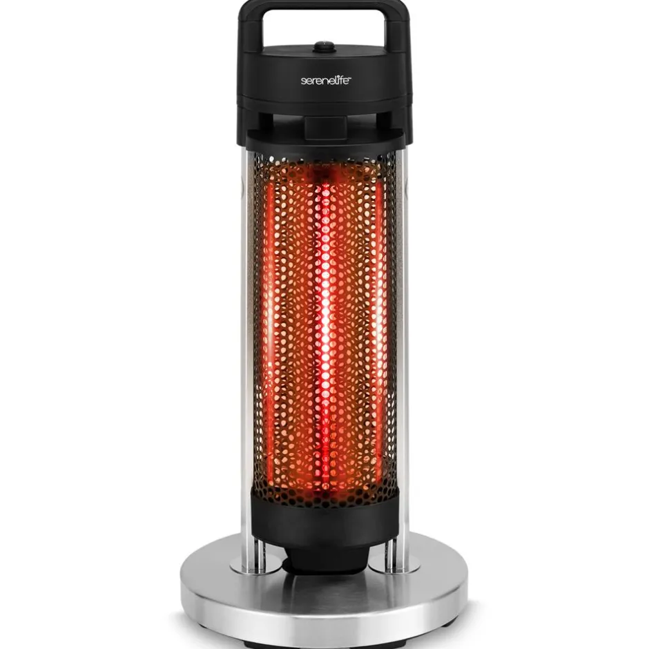 Infrared Patio Heater, Efficient Carbon Fiber, Aluminum Frame, Indoor/Outdoor<SereneLife New