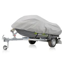 Jetski Cover Waterproof Marine Grade 300D Canvas Gray 139-145"<Pyle Hot