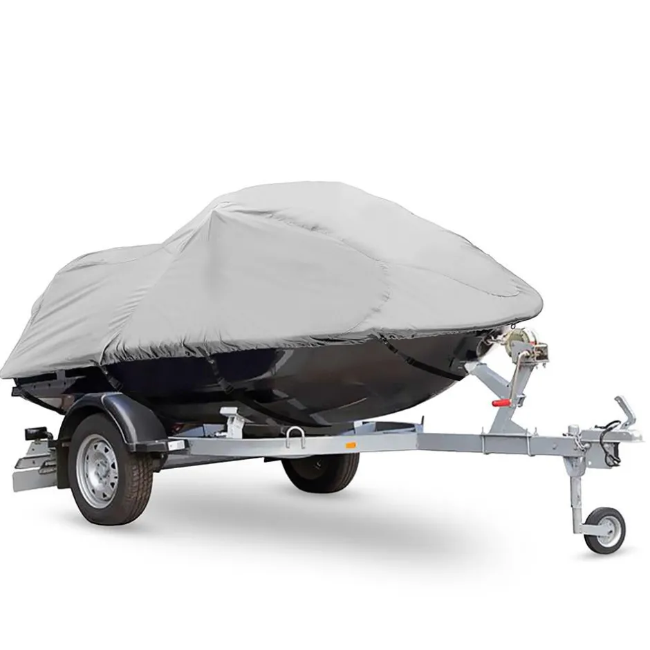 Jetski Cover, Waterproof Marine Grade Polyester, 103”-107” Length<Pyle