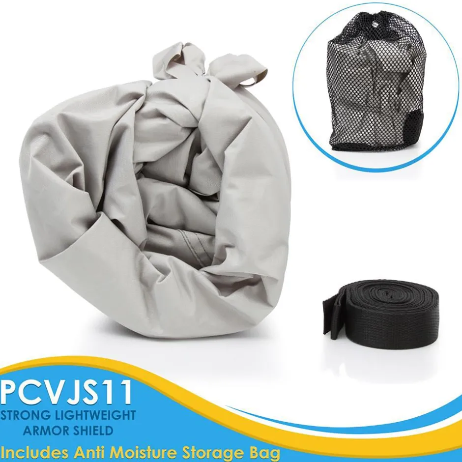 Jetski Cover, Waterproof Marine Grade Polyester, 103”-107” Length<Pyle