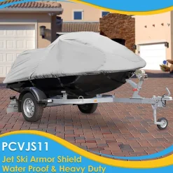 Jetski Cover, Waterproof Marine Grade Polyester, 103”-107” Length<Pyle